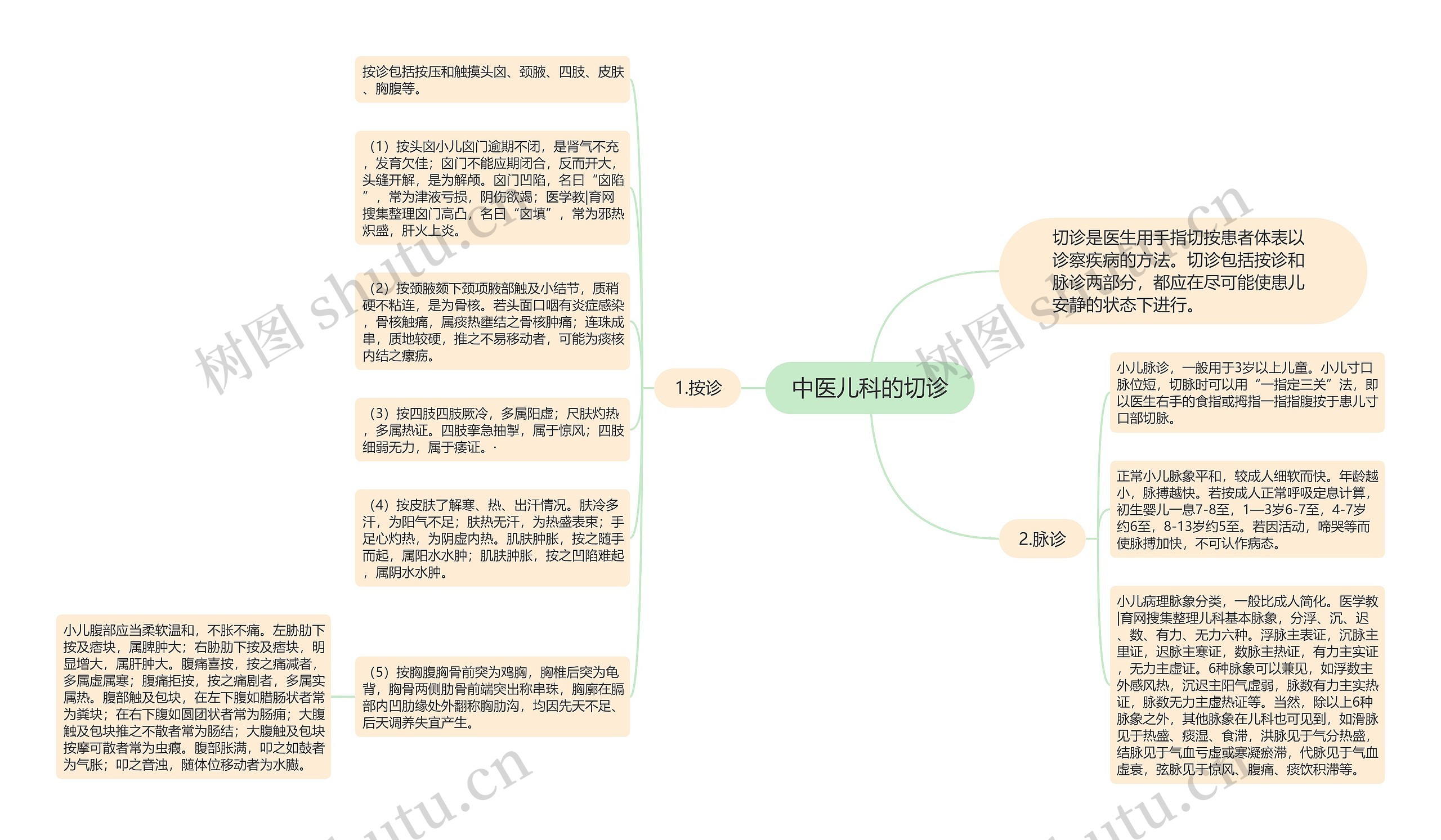 中医儿科的切诊