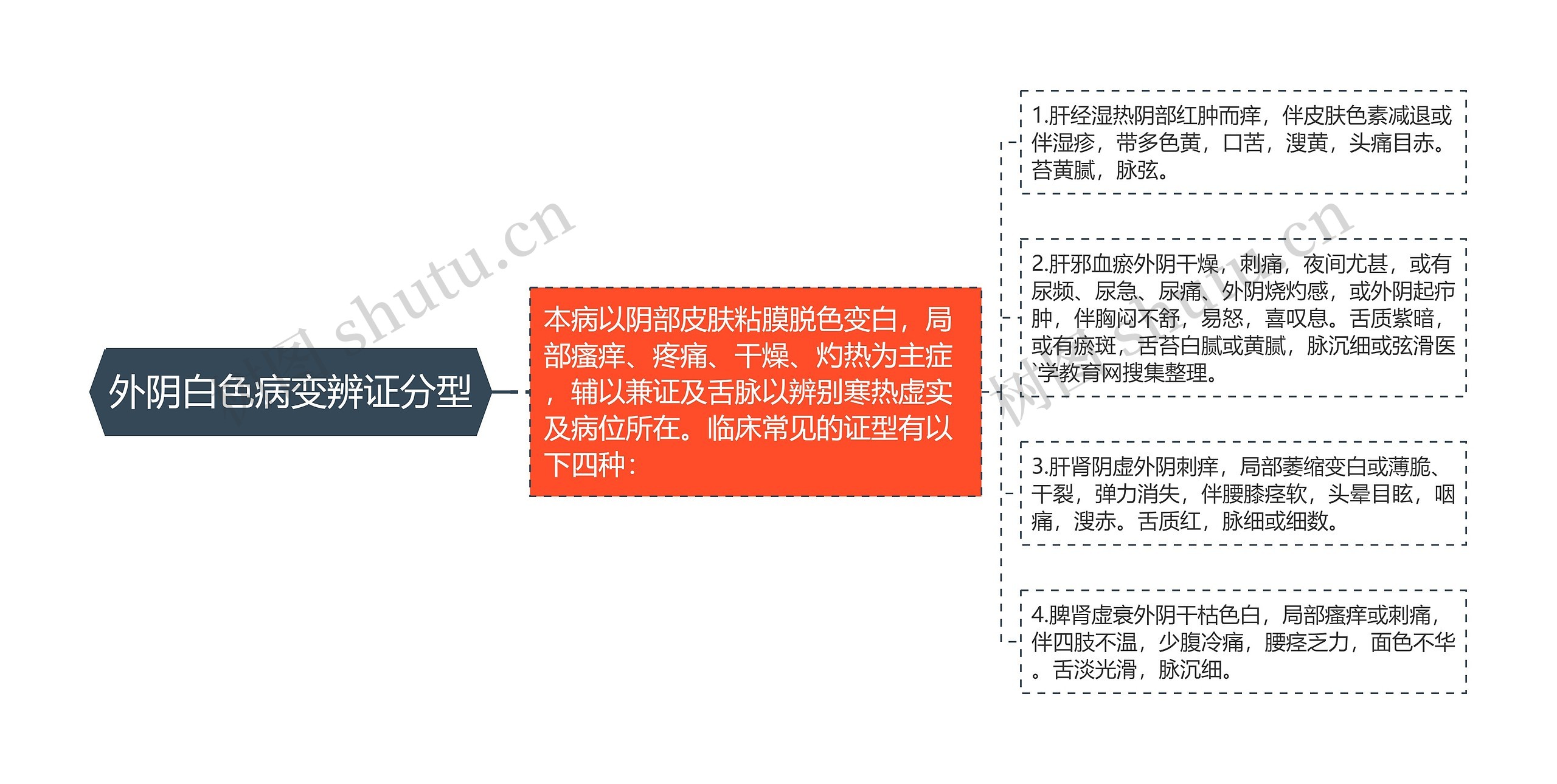 外阴白色病变辨证分型 外阴白色病变辨证分型