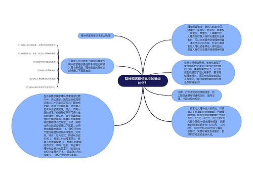 精神损害赔偿标准的确定如何？