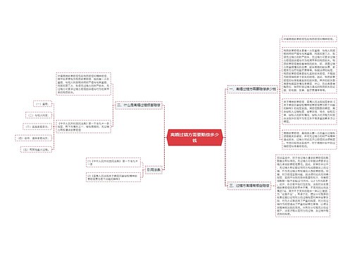 离婚过错方需要赔偿多少钱