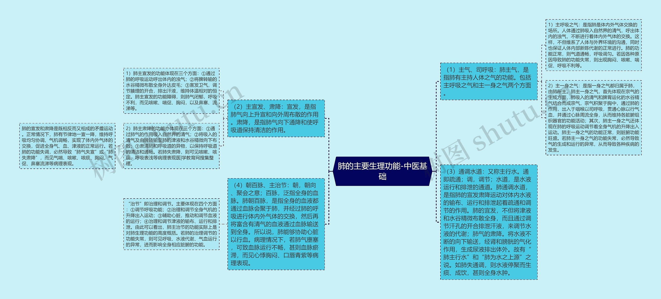 肺的主要生理功能-中医基础 肺的主要生理功能-中医基础