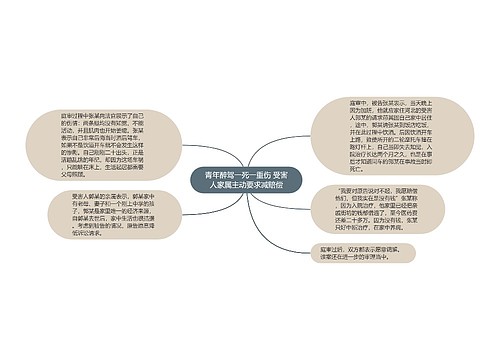 青年醉驾一死一重伤 受害人家属主动要求减赔偿