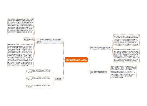 累计医疗期是怎么算的