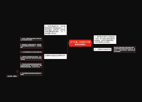 出了车祸，如何进行交通事故伤残鉴定