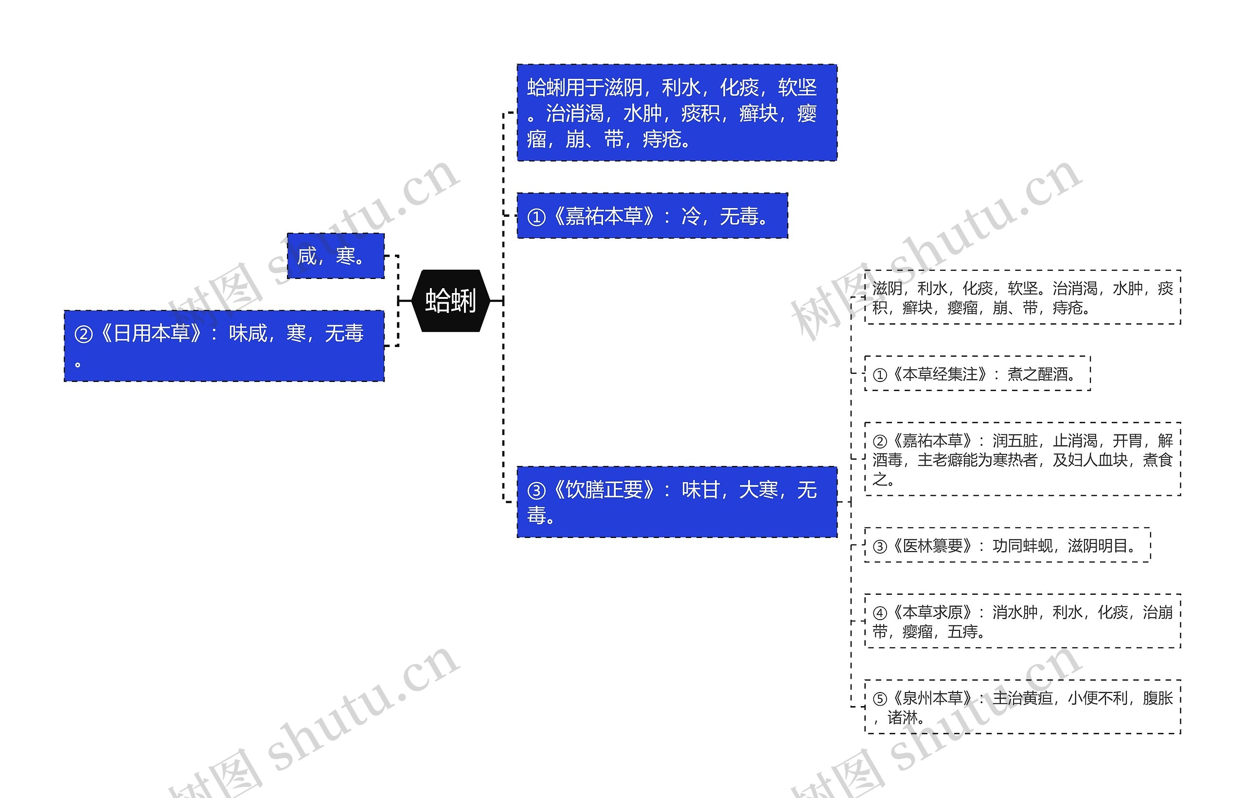 蛤蜊思维导图