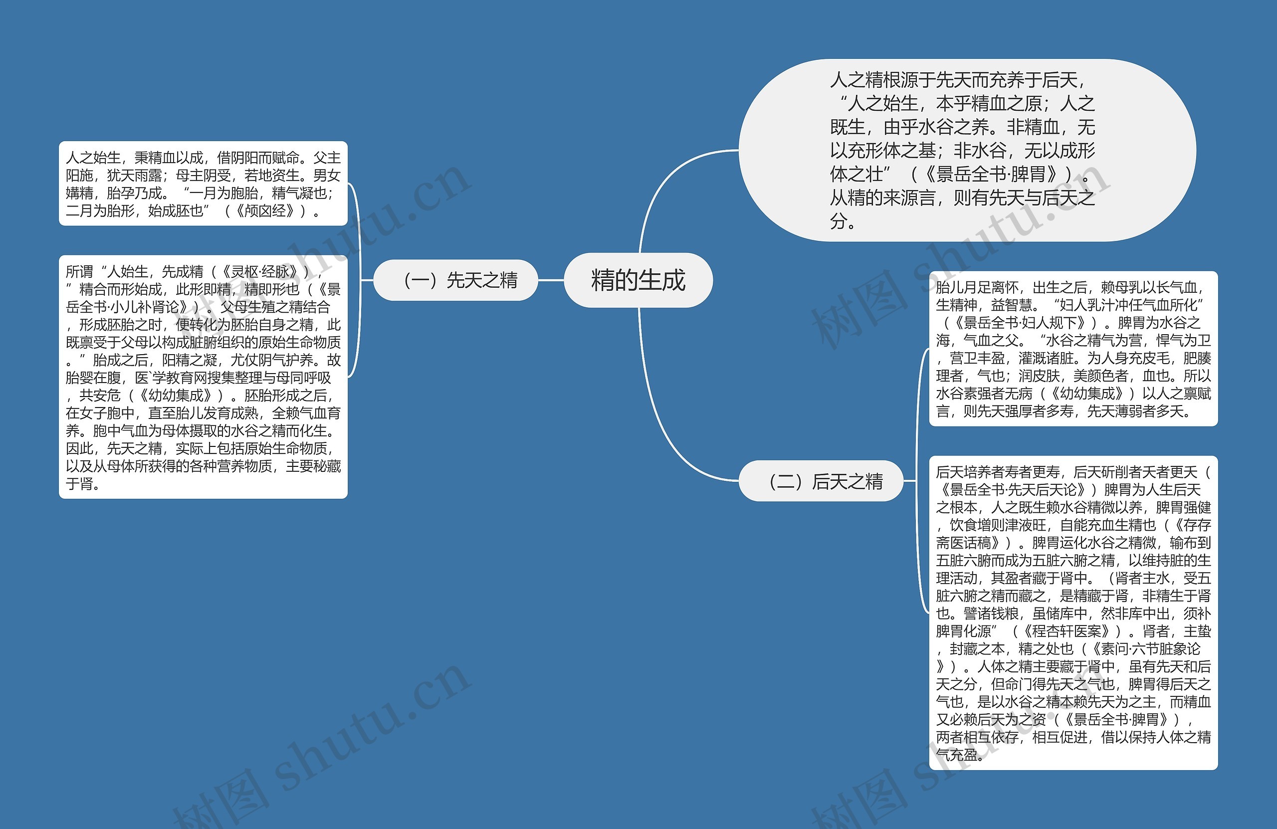 精的生成思维导图