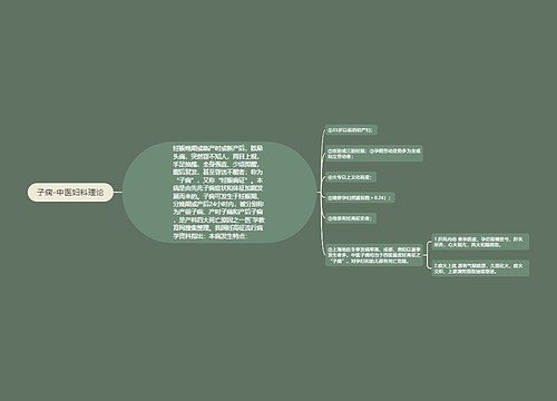 子痫-中医妇科理论