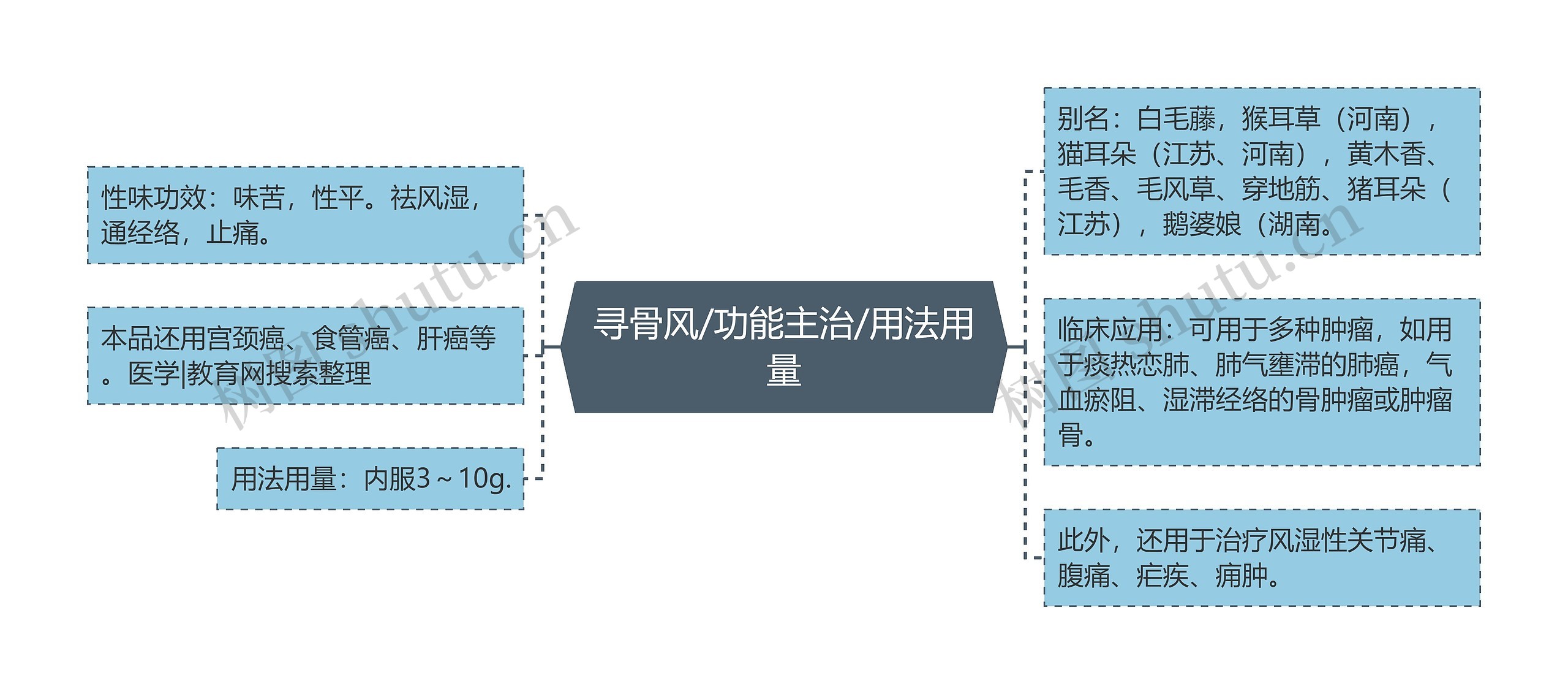 寻骨风/功能主治/用法用量