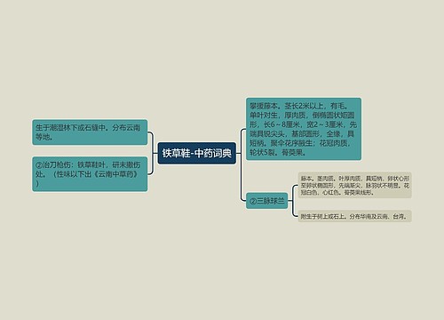 铁草鞋-中药词典