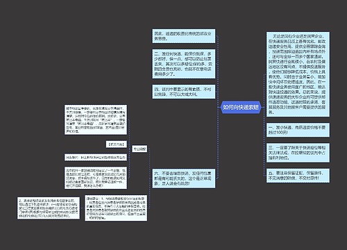 如何向快递索赔