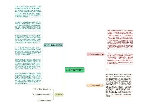 误诊算医疗事故吗