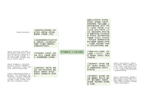 支气管肺炎-小儿常见病症