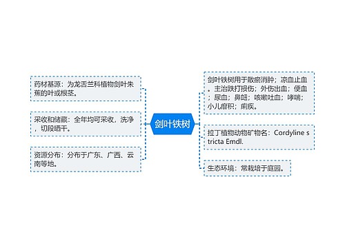 剑叶铁树