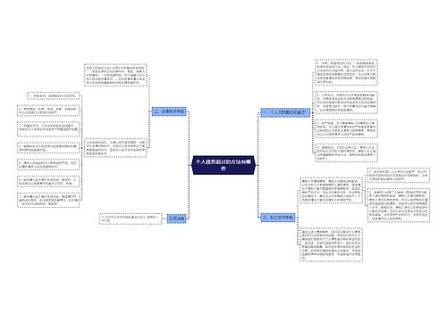 个人债务追讨的方法有哪些