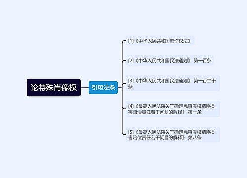 论特殊肖像权