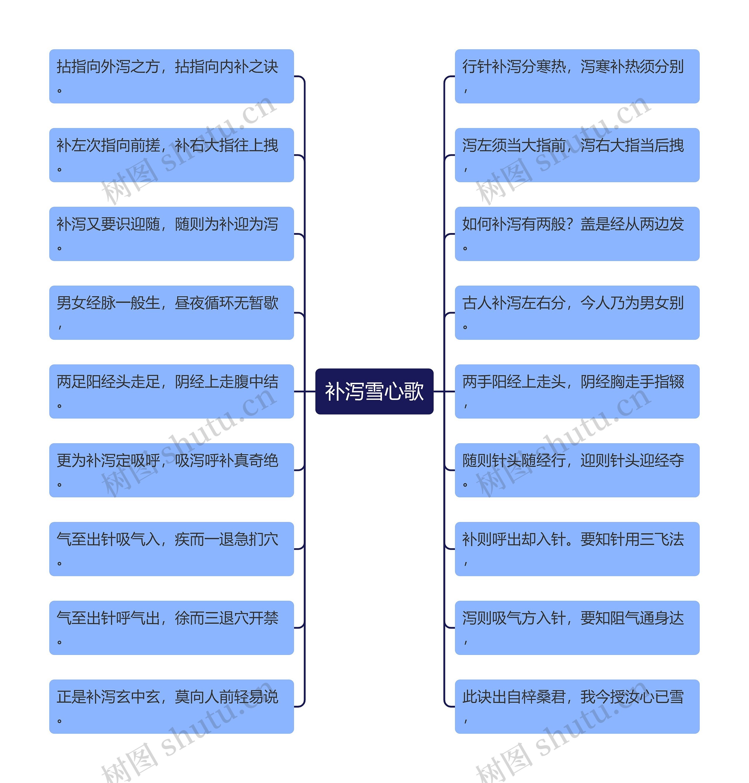 补泻雪心歌