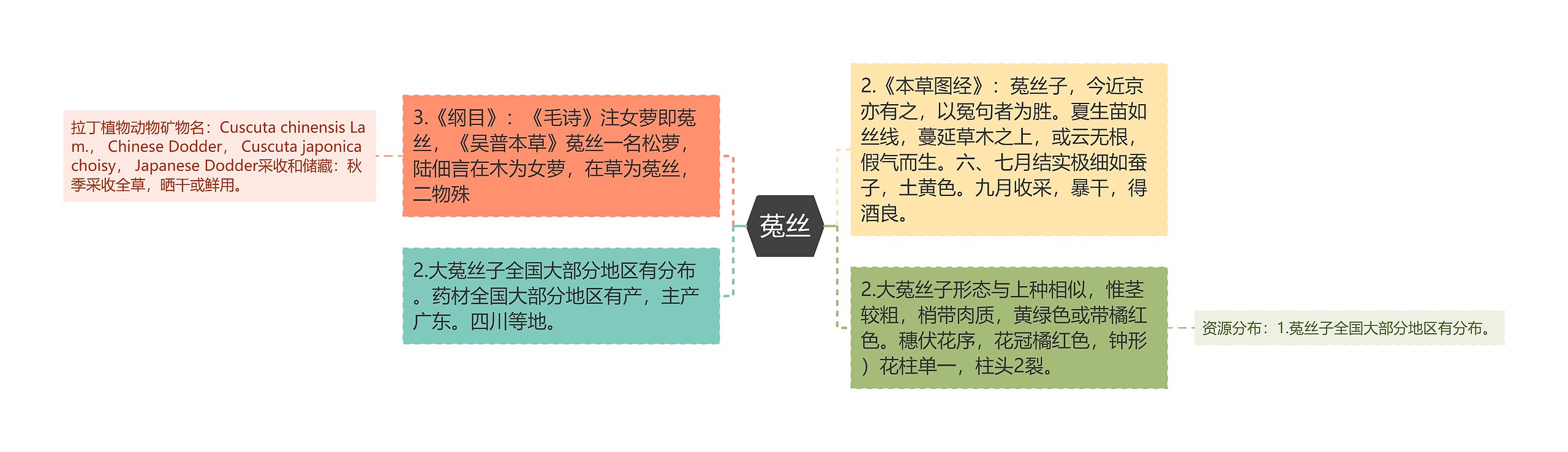 菟丝思维导图