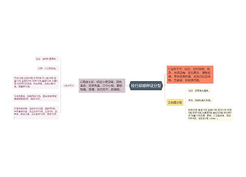 经行尿感辩证分型