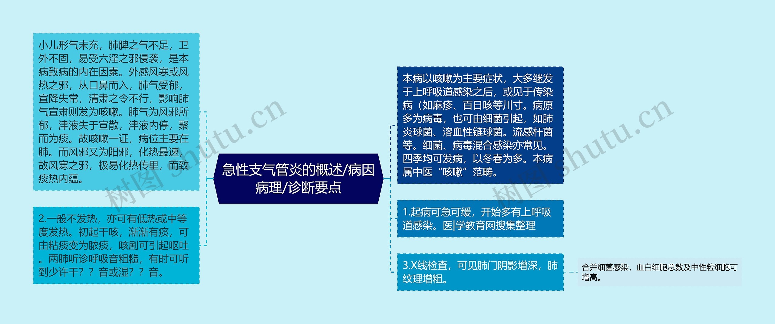 急性支气管炎的概述/病因病理/诊断要点