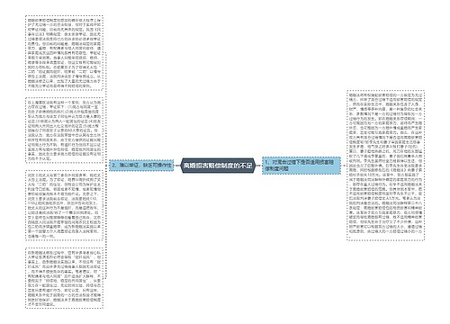 离婚损害赔偿制度的不足