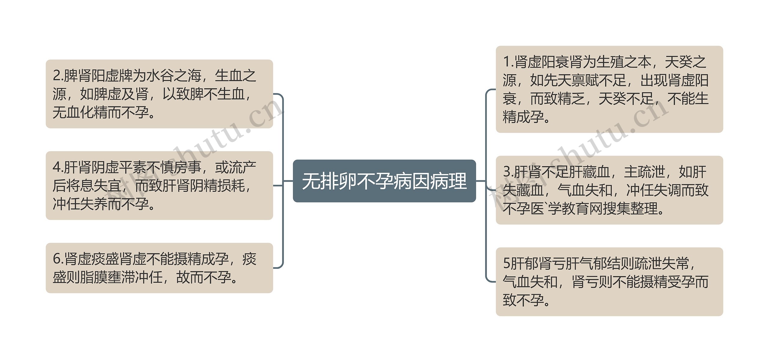 无排卵不孕病因病理