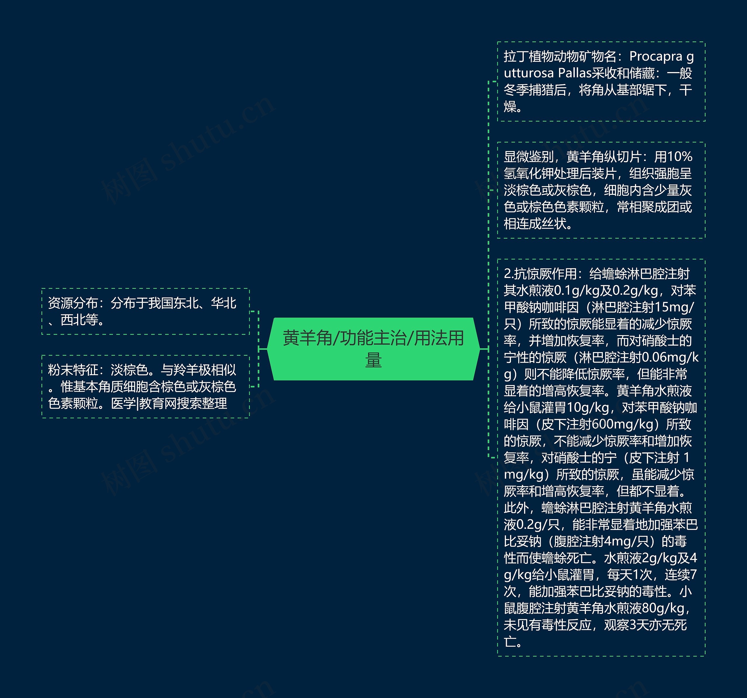 黄羊角/功能主治/用法用量