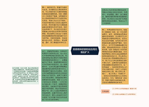 离婚精神损害赔偿适用范围应扩大