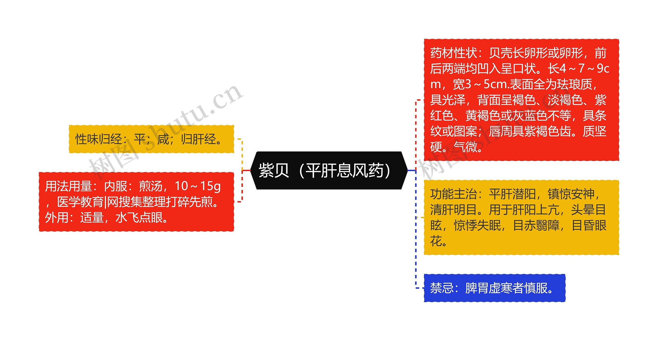 紫贝（平肝息风药）