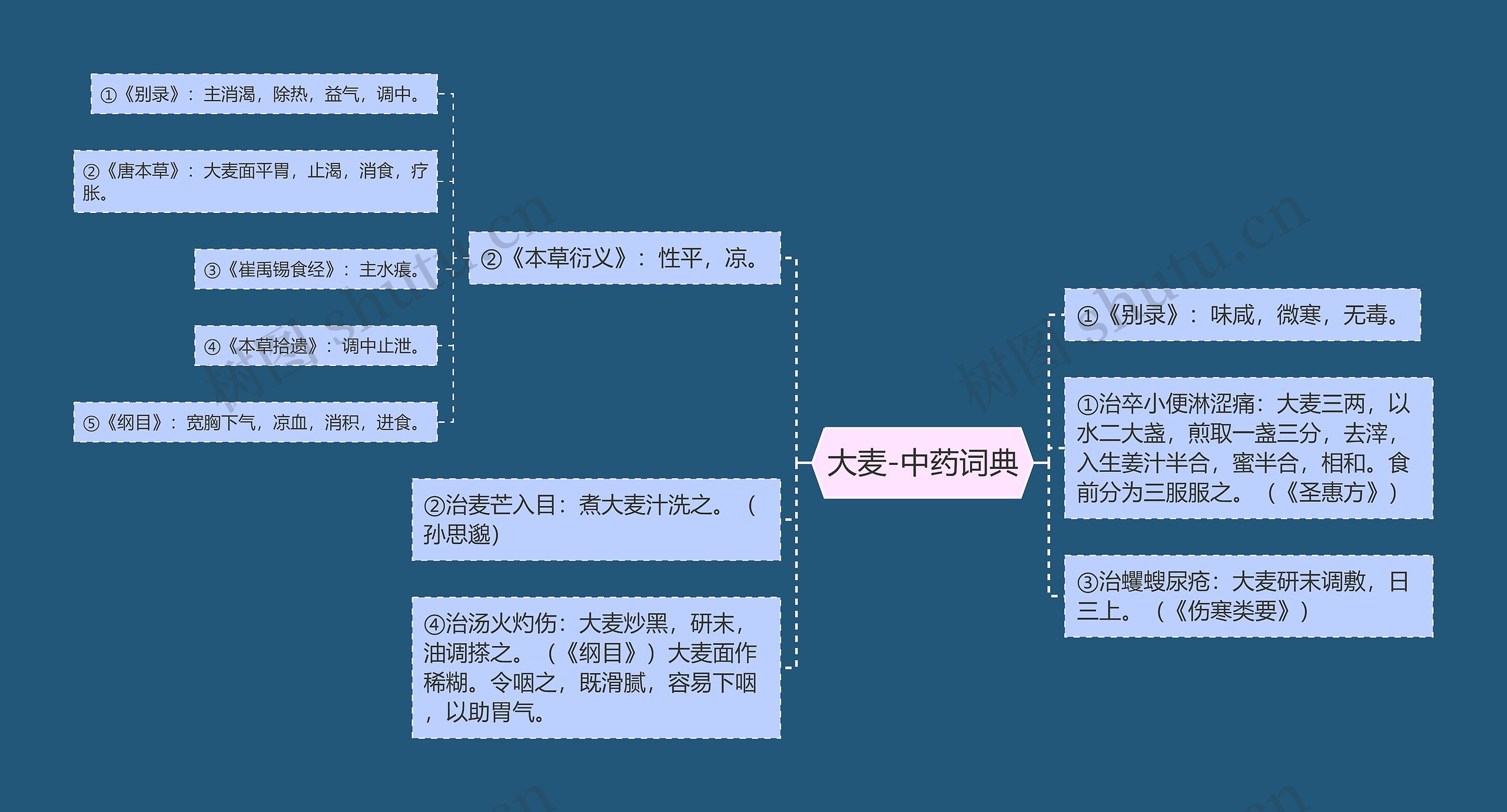 大麦-中药词典