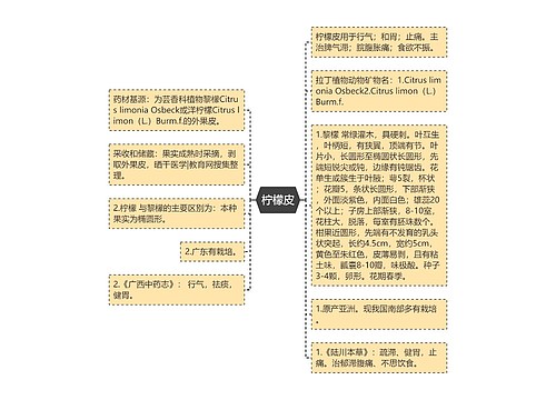 柠檬皮