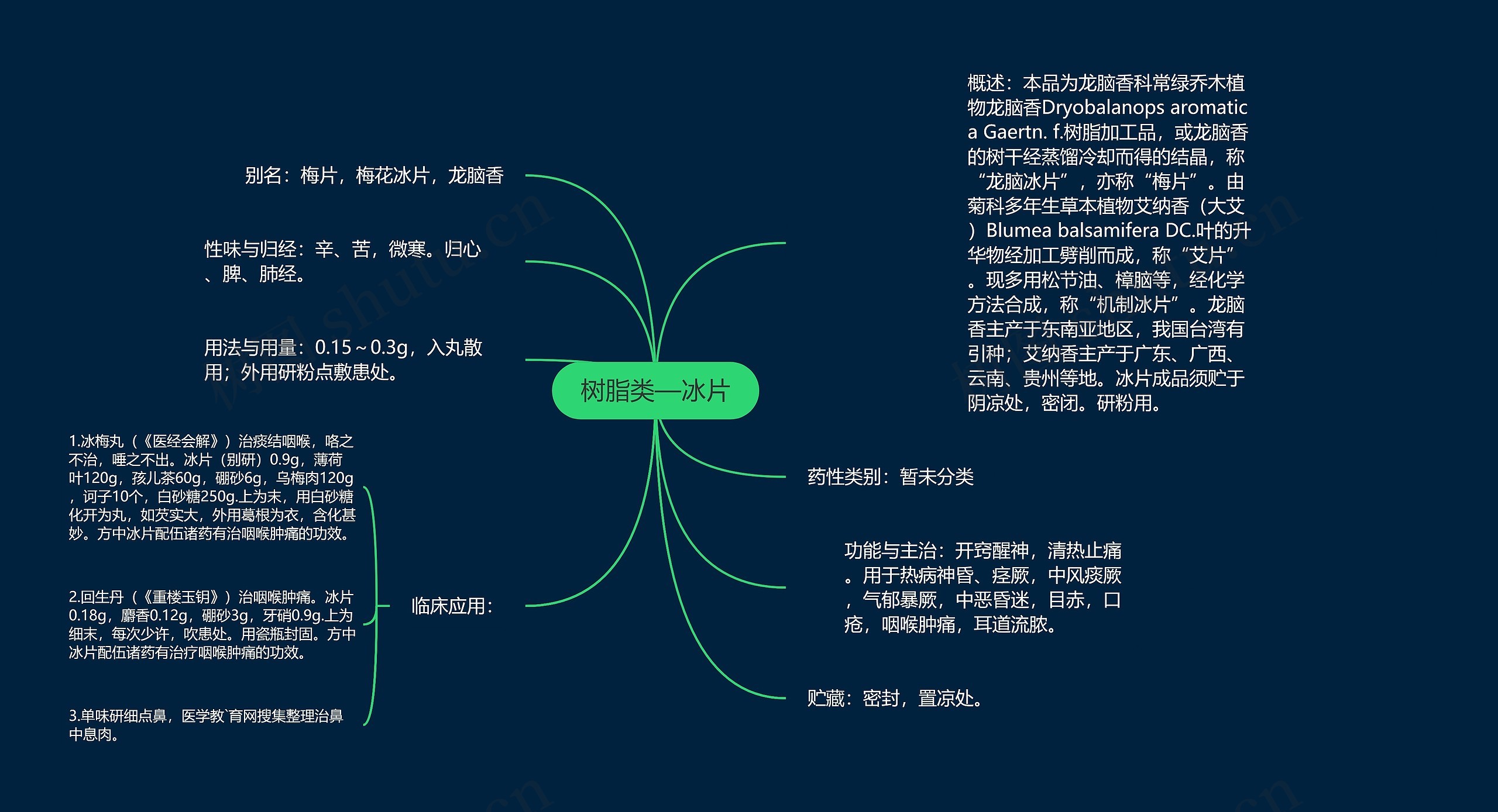 树脂类—冰片