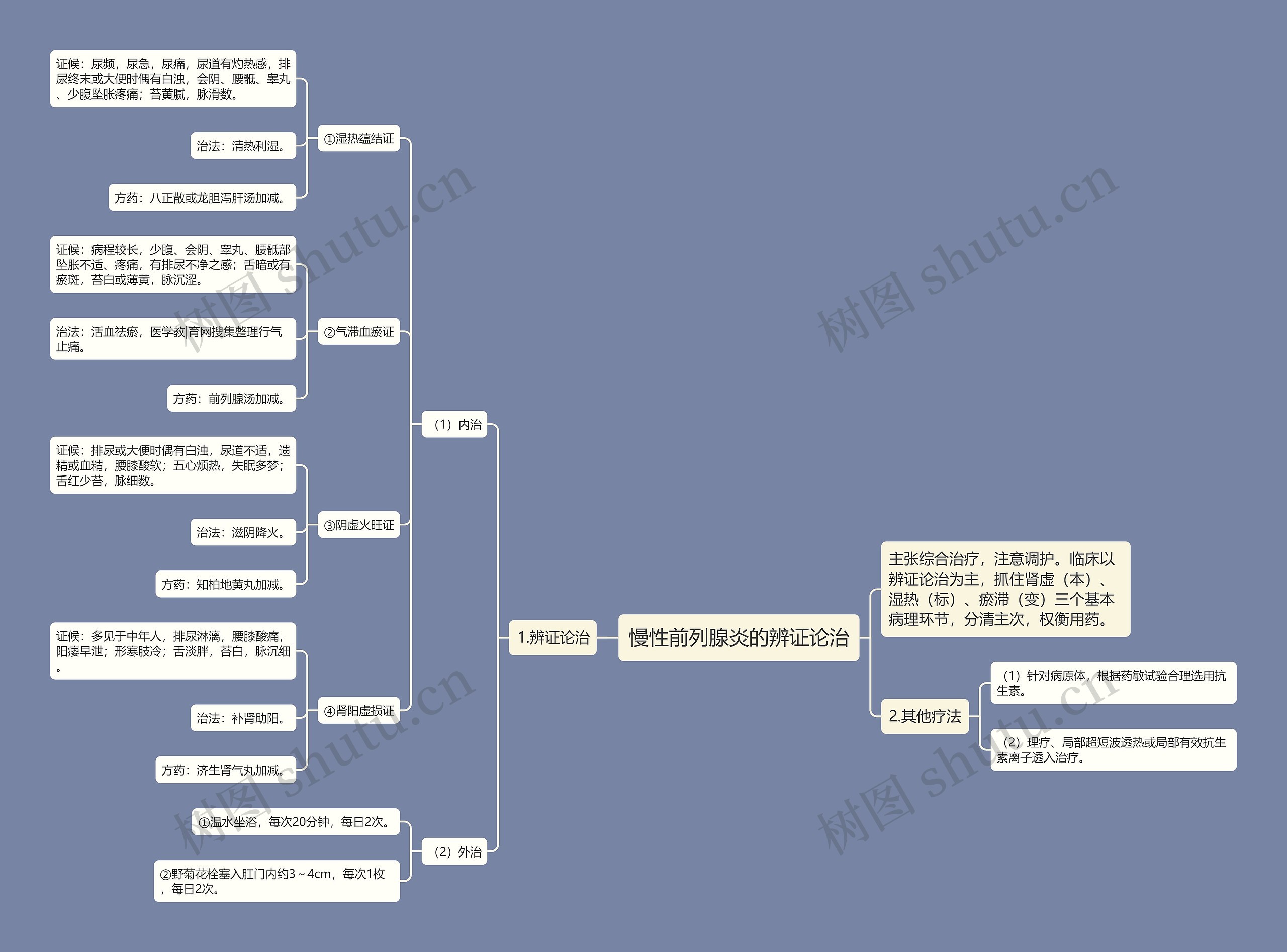 慢性前列腺炎的辨证论治 慢性前列腺炎的辨证论治