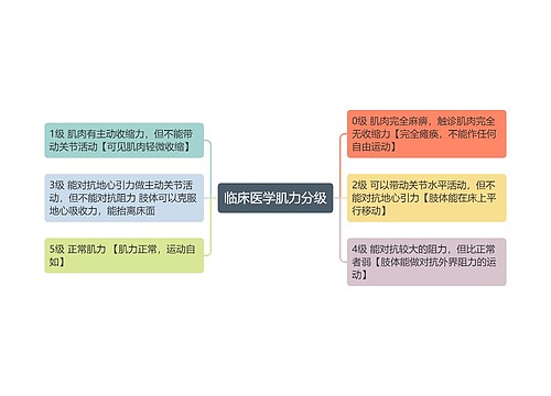 临床医学肌力分级