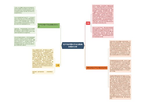 妇产科护理中不安全隐患的现状分析