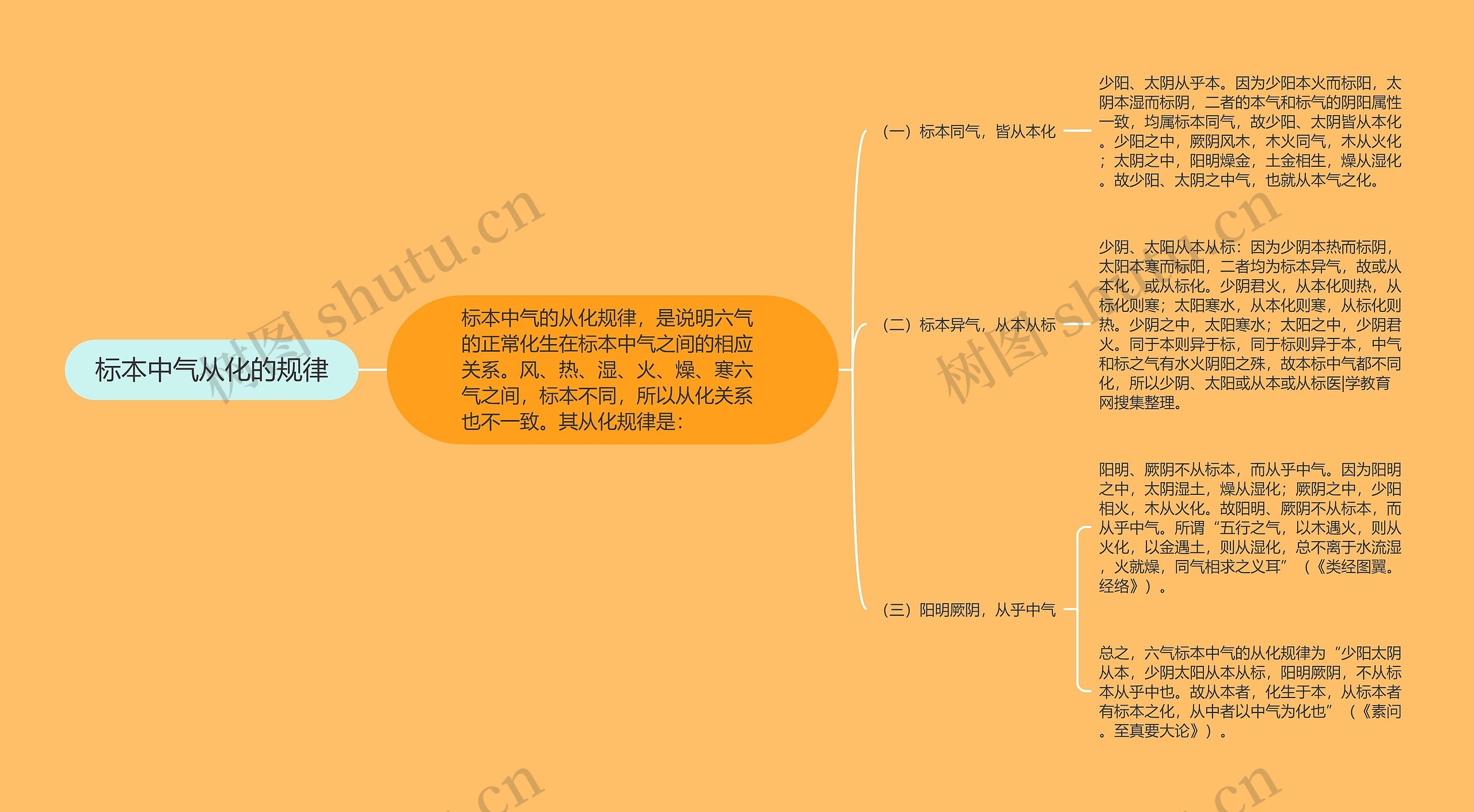 标本中气从化的规律