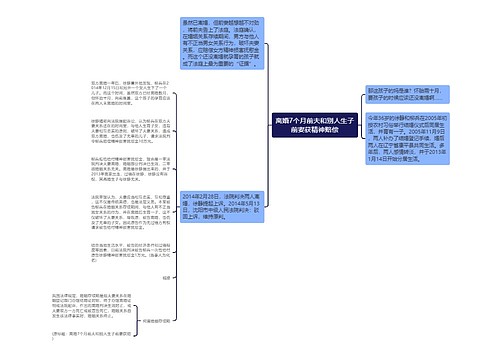 离婚7个月前夫和别人生子前妻获精神赔偿