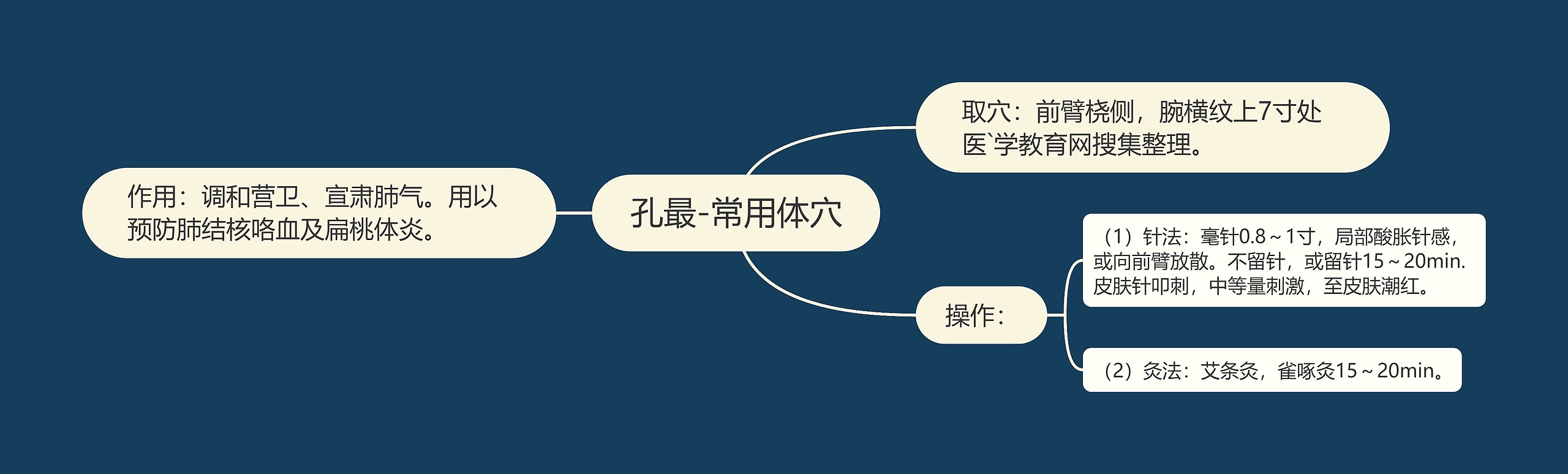 孔最-常用体穴 孔最-常用体穴