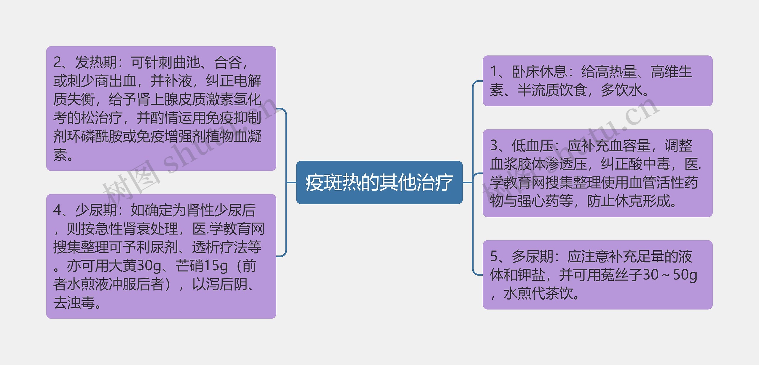 疫斑热的其他治疗