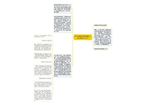 初中生堕胎被医成植物人 医疗赔偿130万元