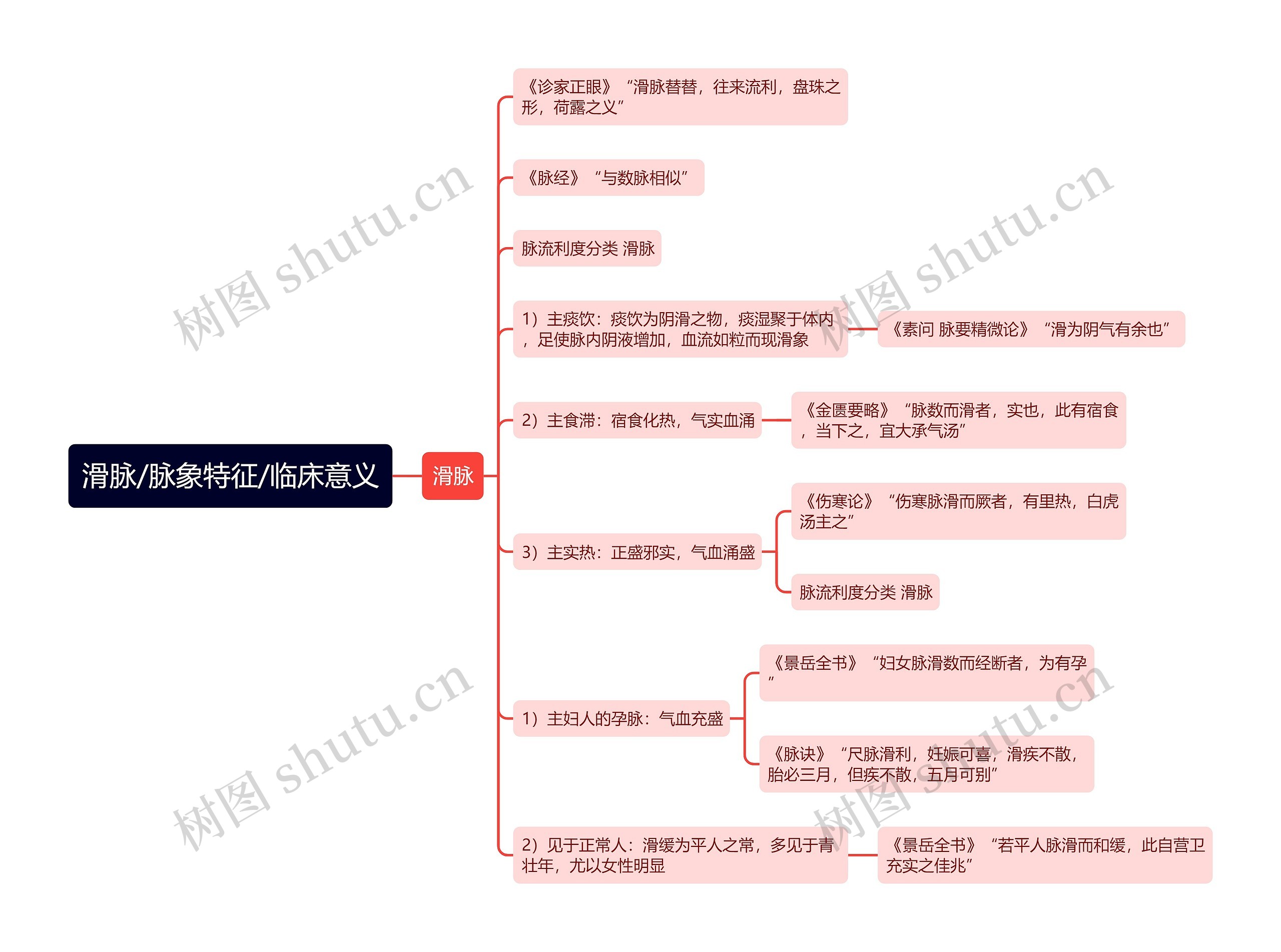 滑脉/脉象特征/临床意义