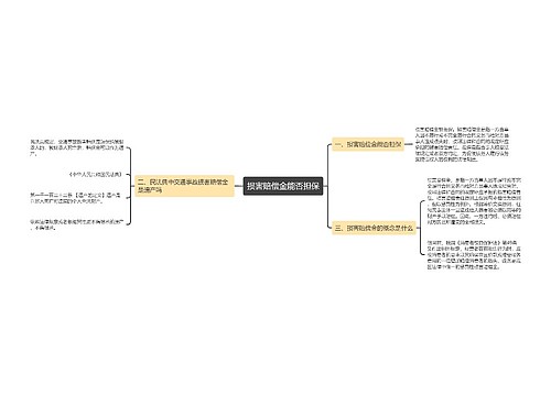 损害赔偿金能否担保