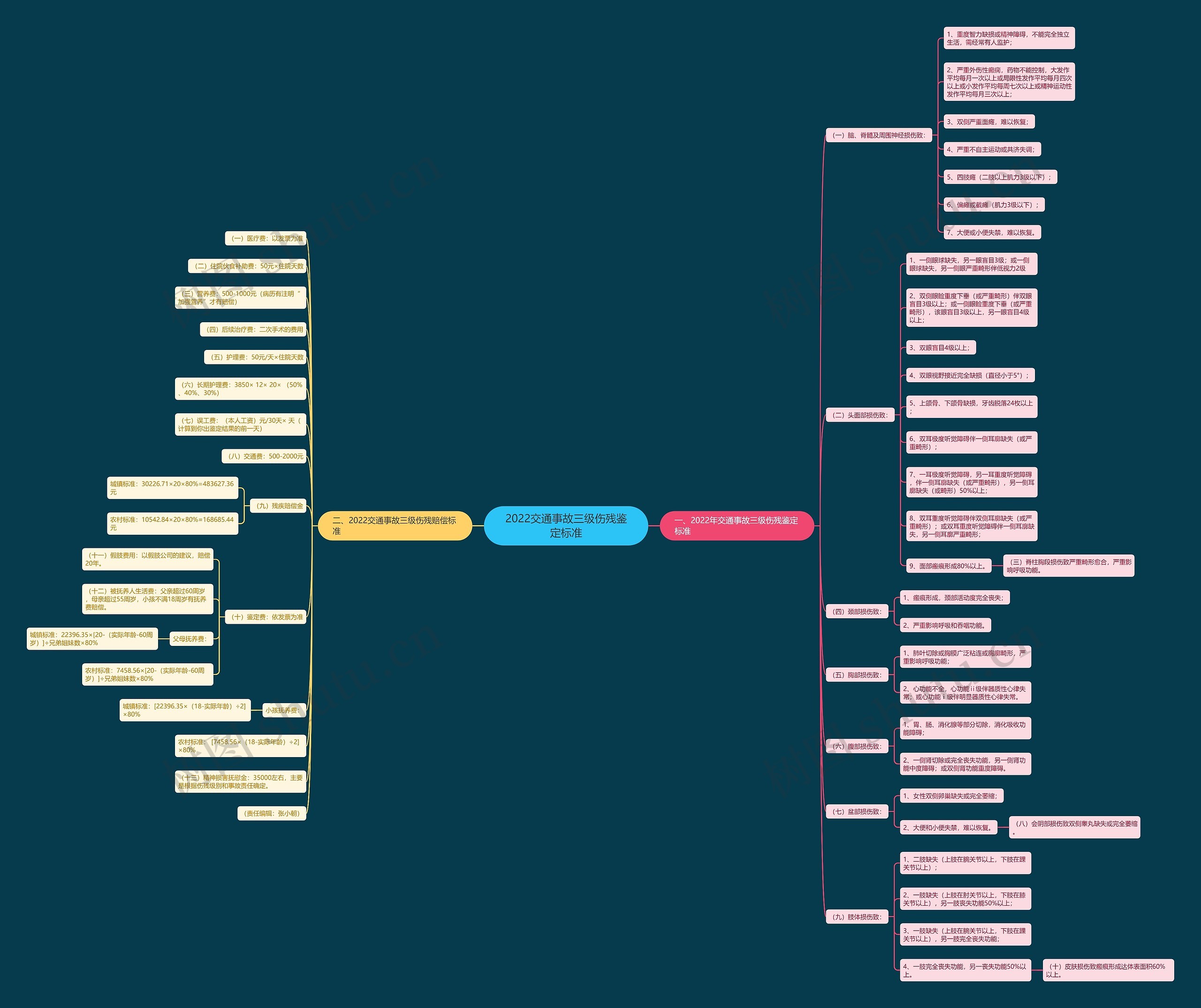 2022交通事故三级伤残鉴定标准 2022交通事故三级伤残鉴定标准