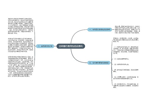 合同履行费用包括运费吗