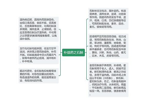 补益药之石斛