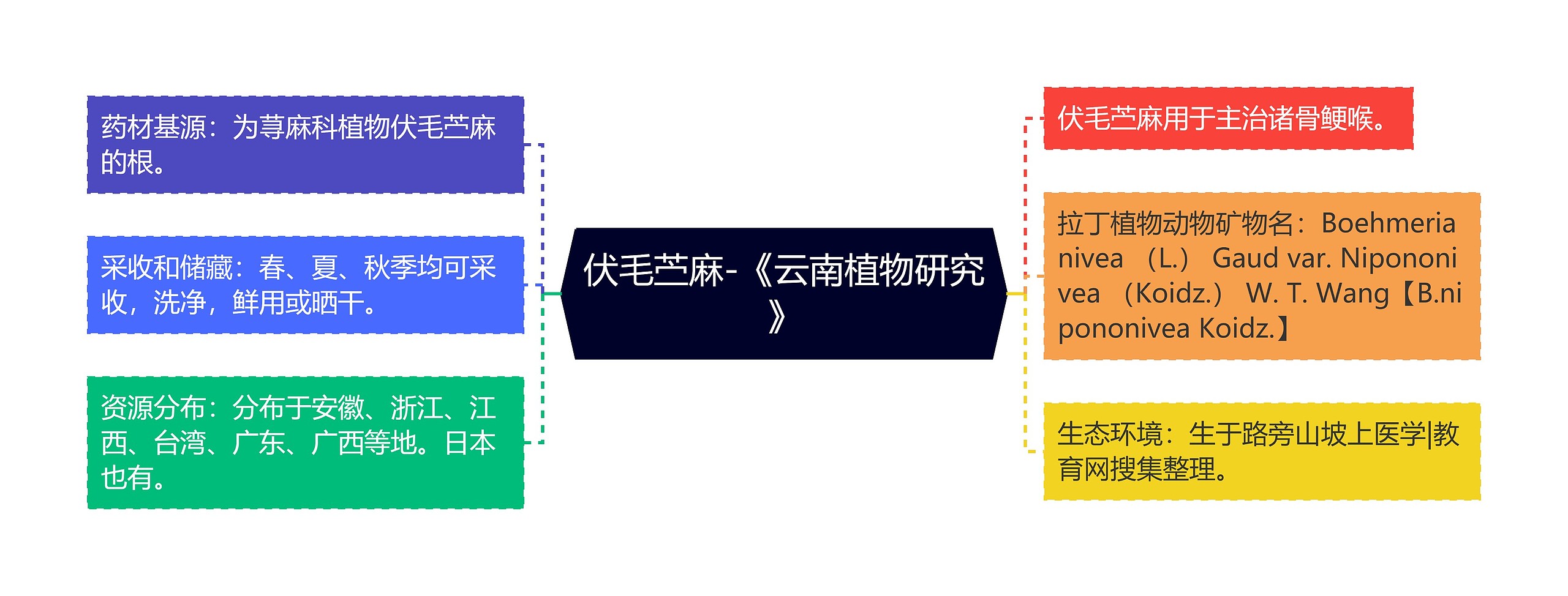 伏毛苎麻-《云南植物研究》 伏毛苎麻-《云南植物研究》