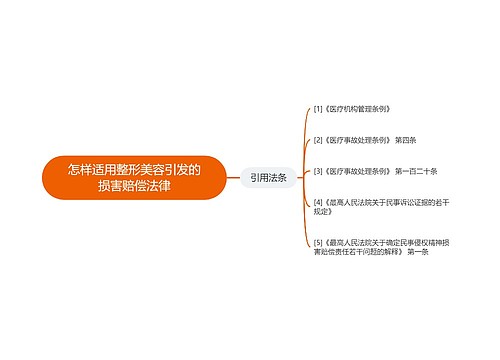 怎样适用整形美容引发的损害赔偿法律