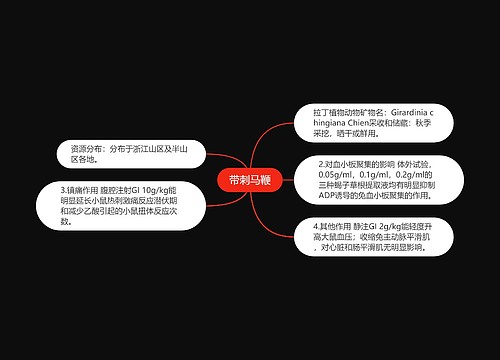 带刺马鞭
