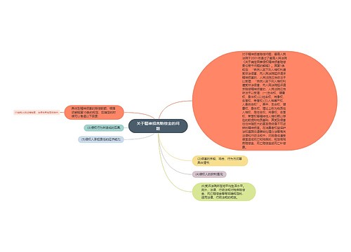 关于精神损害赔偿金的问题