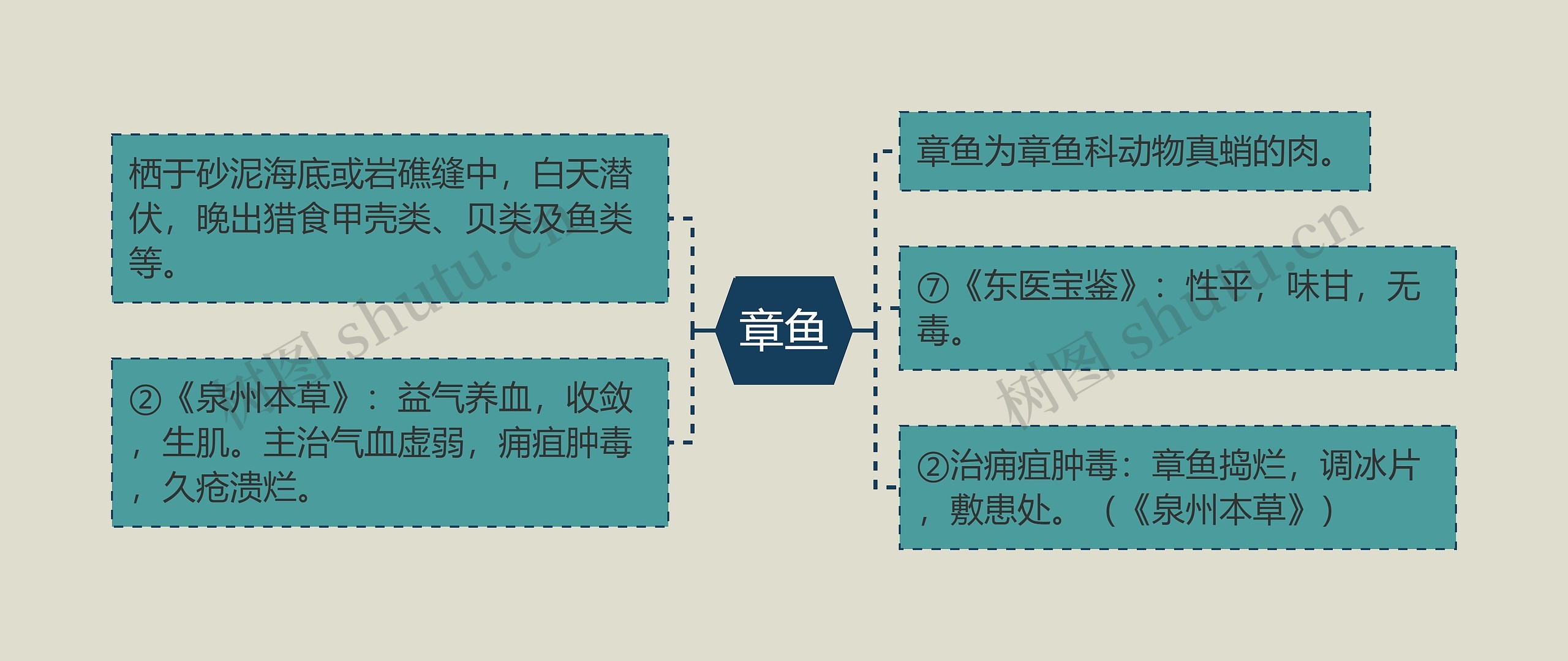 章鱼思维导图