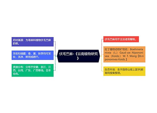 伏毛苎麻-《云南植物研究》